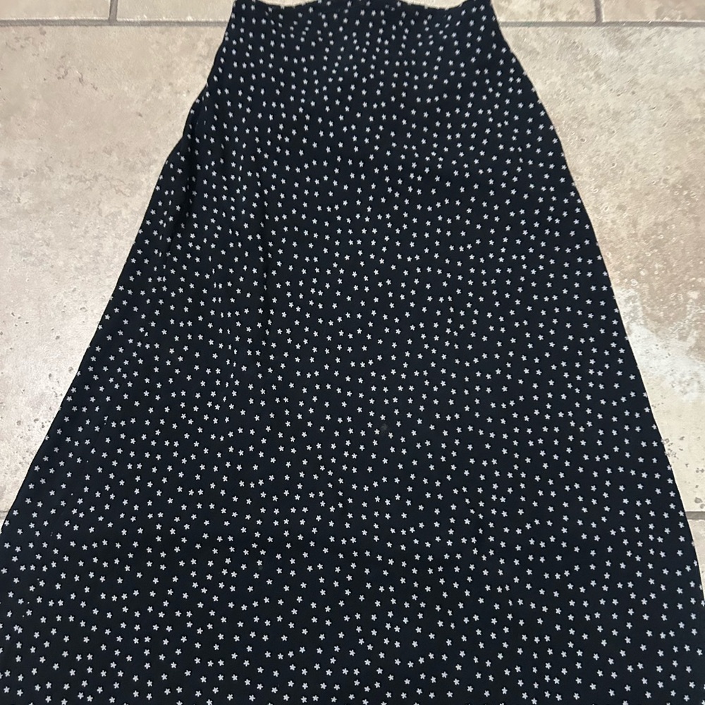 Black and White star Skirt